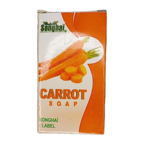 Songhai All Natural Carrot Soap Moisturizing Radiant Skin - Picture 1 of 6
